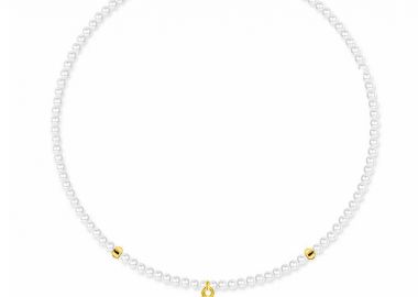 Κολιέ Από Μαργαριτάρια Με Ματάκι AA12709 - AMOR AMOR - 