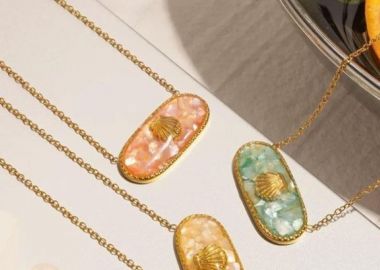 ΚΟΛΙΕ ΧΡΥΣΟ - ANTIQUE - sense-shop - 