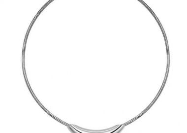 Κολίε Chunky Choker Από Ατσάλι MI13480 - AMOR AMOR - 