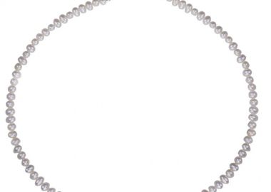 Κολιέ γυναικείο από ασήμι 925 με μαργαριτάρια -  - 