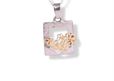 Κολιέ γυναικείο από επιχρυσωμένο ασήμι 925 -  - 