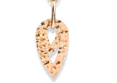 Κολιέ γυναικείο από επιχρυσωμένο ασήμι 925 με πέτρες ζιργκόν -  - 