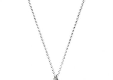 Κολιέ γυναικείο Paraxenies από ασήμι 925 διακριτική καρδιά Love TACK016 -  - 