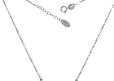 Κολιέ I love mommy από λευκόχρυσο 9Κ -  - 