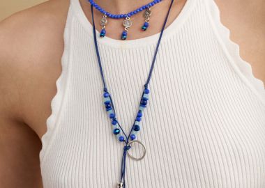 Κολιέ layered με συνδυασμό υλικών - 5206634977373 -  - 