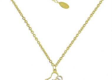 Κολιέ μαμά με μπαμπά και το αγόρι που περιμένουν από χρυσό 9Κ -  - 