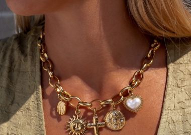 ΚΟΛΙΕ ΜΕ CHARMS - BOMELO - sense-shop - 