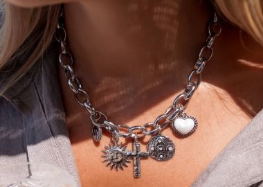 ΚΟΛΙΕ ΜΕ CHARMS - BOMELO - fashionroom - 
