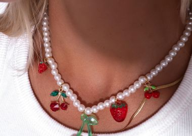 ΚΟΛΙΕ ΜΕ ΠΕΡΛΕΣ ΚΑΙ ΦΡΟΥΤΑ - FRUITOPIA - fashionroom - 