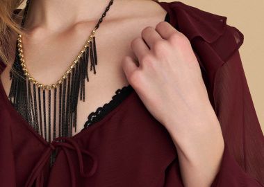 Κολιέ με πολλαπλές αλυσίδες - 5206179102735 -  - 