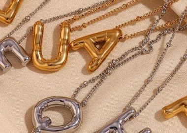 ΚΟΛΙΕ ΜΟΝΟΓΡΑΜΜΑ ΑΣΗΜΙ - MONOGRAM - fashionroom - 