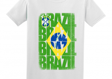 Κοντομάνικη μπλούζα Brazil - GILDAN - 