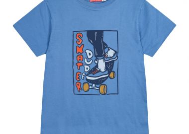 Κοντομάνικη μπλούζα με τύπωμα για αγόρι - ΑΚΟΥΑ 13-224066-5 - energiers - 