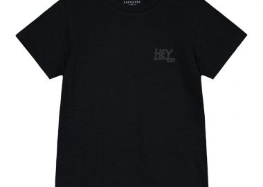 Κοντομάνικη μπλούζα με τύπωμα για αγόρι - ΜΑΥΡΟ 13-224025-5 - energiers - 