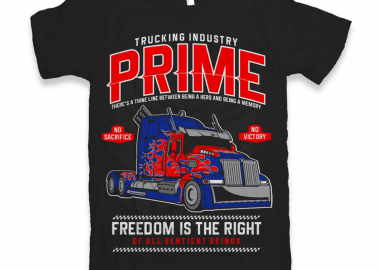 Κοντομάνικη μπλούζα Prime Truck - GILDAN - 