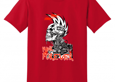 Κοντομάνικη μπλούζα Punk For Ever - GILDAN - 