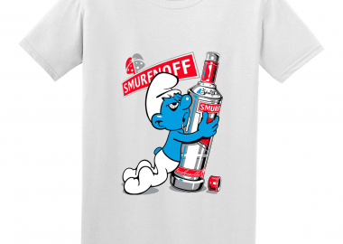 Κοντομάνικη μπλούζα Smurfnoff - GILDAN - 