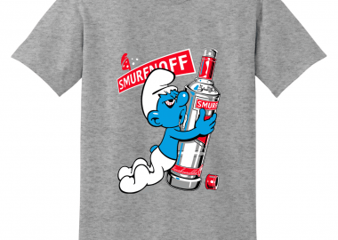 Κοντομάνικη μπλούζα Smurfnoff - GILDAN - 