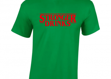 Κοντομάνικη μπλούζα Stronger Drinks - GILDAN - 