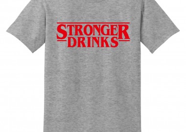 Κοντομάνικη μπλούζα Stronger Drinks - GILDAN - 