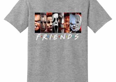 Κοντομάνικη μπλούζα Terror Friends - GILDAN - 