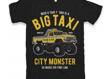 Κοντομάνικο Big Taxi - GILDAN - 