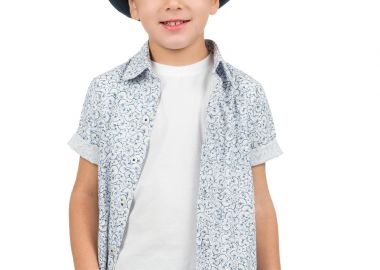 Κοντομάνικο εμπριμέ πουκάμισο 42-223193-4 - energiers - 