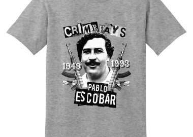 Κοντομάνικο Escobar Crime Pays - GILDAN - 