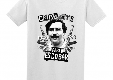 Κοντομάνικο Escobar Crime Pays - GILDAN - 