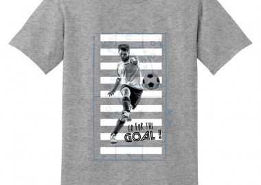 Κοντομάνικο Go for the Goal - GILDAN - 