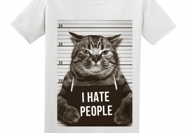 Κοντομάνικο I hate people - GILDAN - 