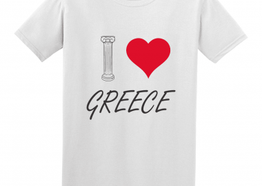 Κοντομάνικο I love Greece - GILDAN - 
