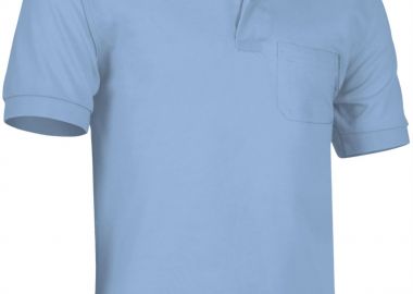 Κοντομάνικο Polo Shirt HAWK Valento POVATOBCL Sky Blue - Valento - 