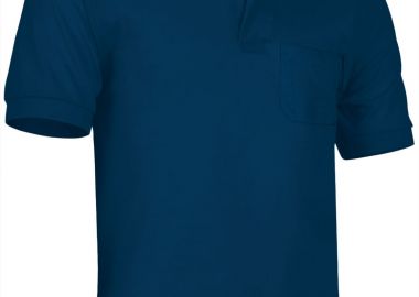 Κοντομάνικο Polo Shirt NEPTUNO Valento POVAMIBMR Orion Navy Blue - Valento - 