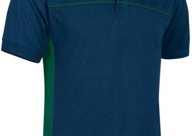 Κοντομάνικο Polo Shirt THUNDER Valento POVATHUML Orion Navy Blue-Bottle Green - Valento - 
