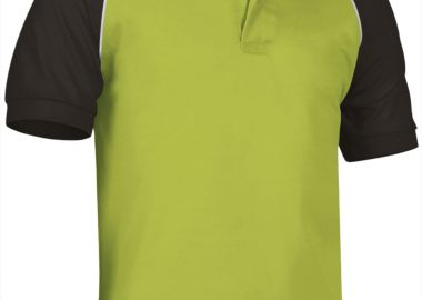 Κοντομάνικο Polo Shirt VENUR Valento POVARGCPN Pistachio Green-Black-White - Valento - 