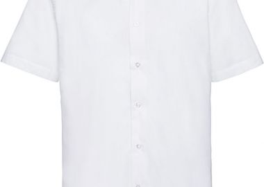 Κοντομάνικο Πουκάμισο R-923M Russell Tailored Fit Oxford White - Russell - 