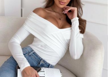 Κορμάκι Juniper Λευκή - Amelie's - 