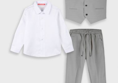 Κοστούμι - ΓΚΡΙ 42-226199-0 - energiers - 