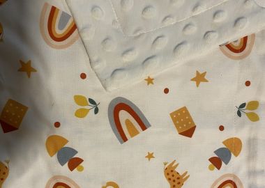 Κουβέρτα βελουτέ Διπλής όψης 'Funky Bohemian' -  - 