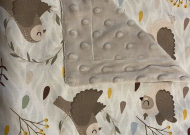 Κουβέρτα βελουτέ Διπλής όψης 'Love Bird' -  - 