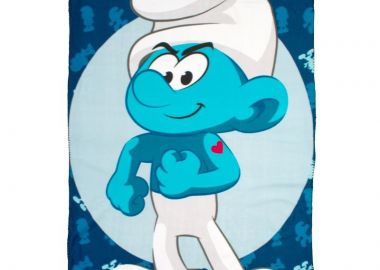 Κουβέρτα Fleece Peyo Smurfs 11 100X140 Blue 100% Polyester - Peyo - 