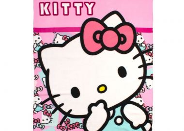 Κουβέρτα Fleece Sanrio Hello Kitty 34 100X140 Pink 100% Polyester - Sanrio - 
