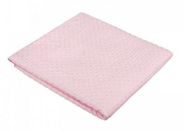 Κουβέρτα Λεπτή Βαμβακερή Λίκνου-Αγκαλιάς 80x90εκ. Πολλαπλών Χρήσεων Ροζ akuku A1803 - akuku - 