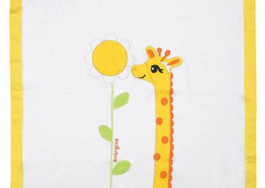 Κουβέρτα με καμηλοπάρδαλη - Κίτρινο 14-215400-10 - energiers - 