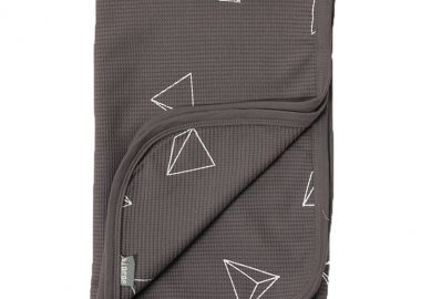 Κουβέρτα Πικέ 3D Dark Grey 75x100εκ. Minene MN22619 - Minene - 