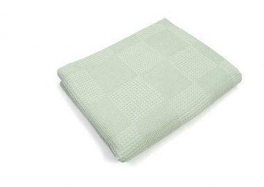 Κουβέρτα Πικέ bebe Μονόχρωμη 120X150 Φυστικί 100% Cotton - Dimcol - 