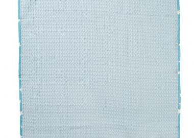 Κουβέρτα Πικέ Λίκνου 80x110εκ. Με Κέντημα Aviator 183 Sky Blue DimCol - DimCol - 