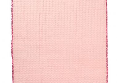 Κουβέρτα Πικέ Με Κέντημα bebe Deer 196 100X160 Pink 100% Cotton - Dimcol - 