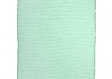 Κουβέρτα Πικέ Με Κέντημα bebe Unicorn 190 100X160 Mint 100% Cotton - Dimcol - 